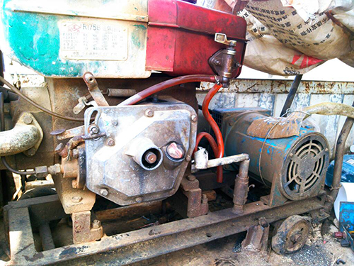 蓬莱单杠柴油机发电机出租