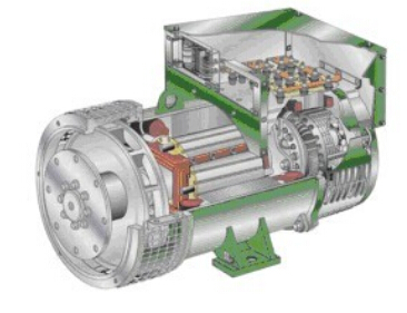 蓬莱发电机内部结构图 蓬莱发电机内部结构图